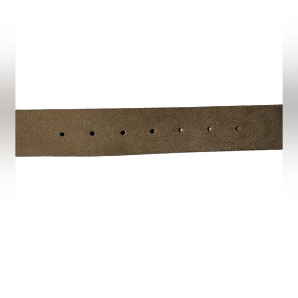 Next Leather Belt Made In Britain Tan Floral Gemstone Buckle New Sz Large Eur 4 main image 11